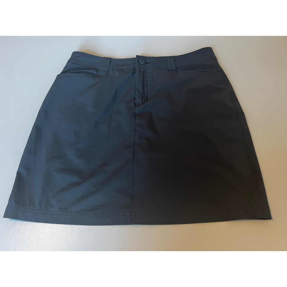 Eddie Bauer Skort Athletic Hiking Outdoor Gray Mini Skirt Women's Sz 4